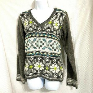 Aeropostale Womens Thick V-Neck Sweater Size XS